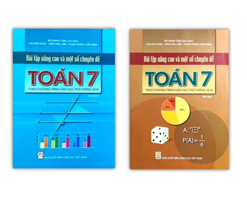Sách - Combo Bài tập nâng cao và một số chuyên đề Toán 7 -