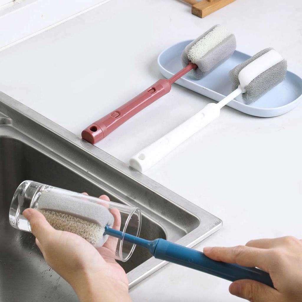 Cọ Rửa Ly Có Tay Cầm Dài Tiện Lợi
