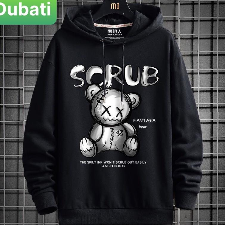 ÁO NỈ, ÁO KHOÁC HOODIE GẤU SCRUB SIÊU NGẦU NAM NỮ PHONG CÁCH CAO CẤP - DUBATI FASHION