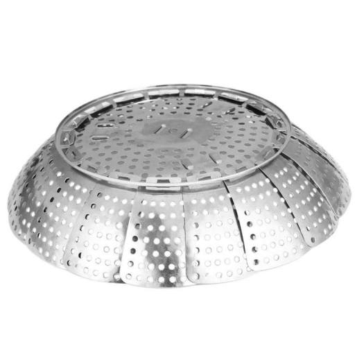 Vỉ hấp/Rổ hấp/xửng hấp Inox xếp gọn tiện dụng - Henrysa