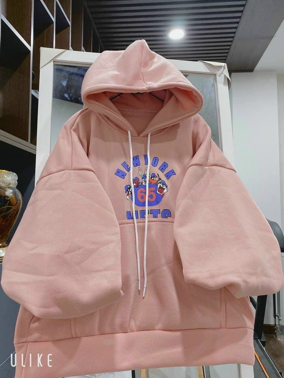 Áo Hoodie Nam, Nữ. Áo Khoác Hoodie Vải Nỉ Ngoại Họa Tiết Chữ Unisex