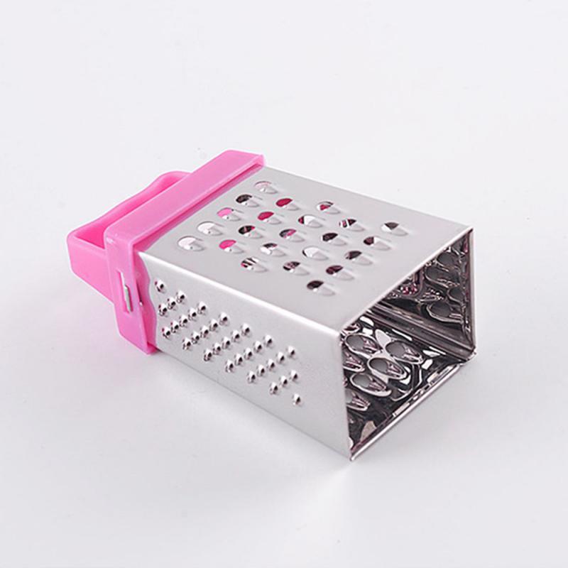 Multifunction Peel Cutter Stainless Steel Mini Four-Sided Grater Planer Fruit Ginger Garlic Grater Slicer Cooking Kitchen Gadget