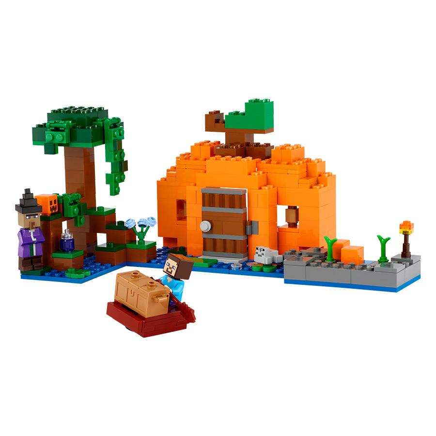 Đồ Chơi Lắp Ráp Nông Trại Bí Ngô LEGO MINECRAFT 21248 (257 chi tiết)