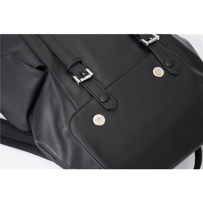 Balo da đứng form như hình chất da PU dày dặn, cứng cáp, chống thấm nước-Voyagers Backpack,novstore
