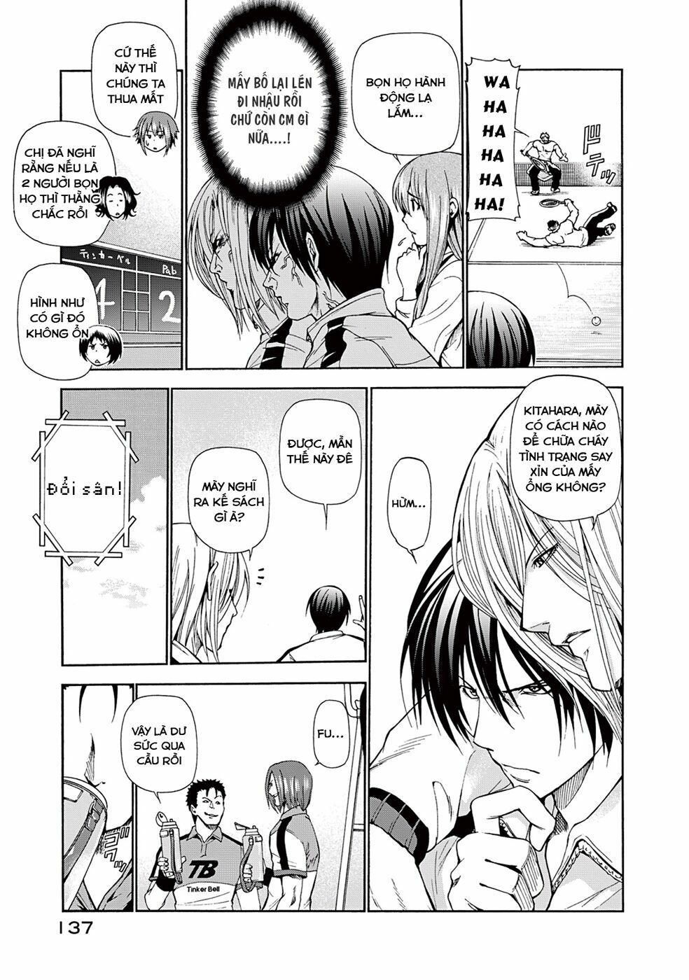 cô gái thích lặn - grand blue chapter 12 19