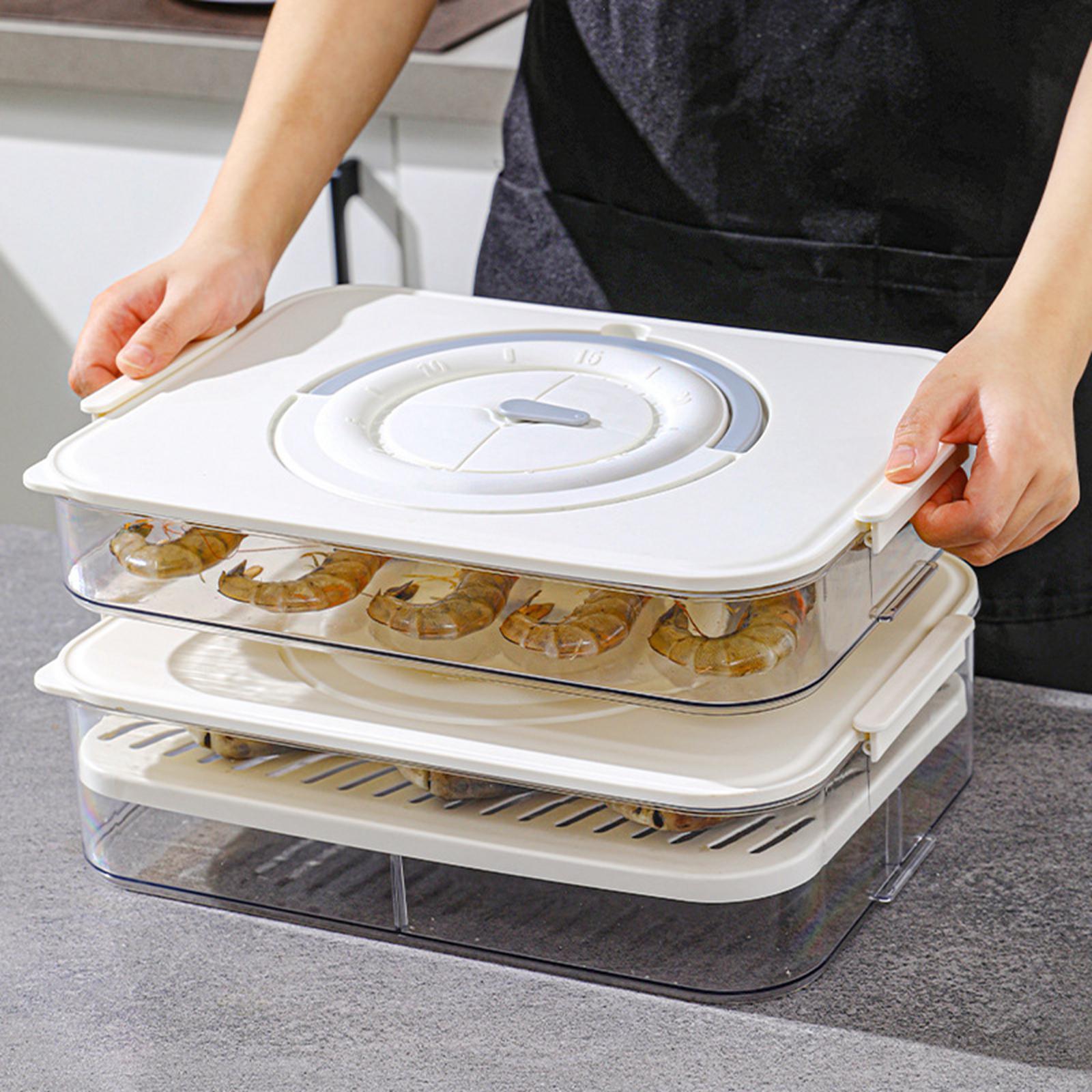 Food Preservation Tray Food Shelf Bins Box Premium Materials 1