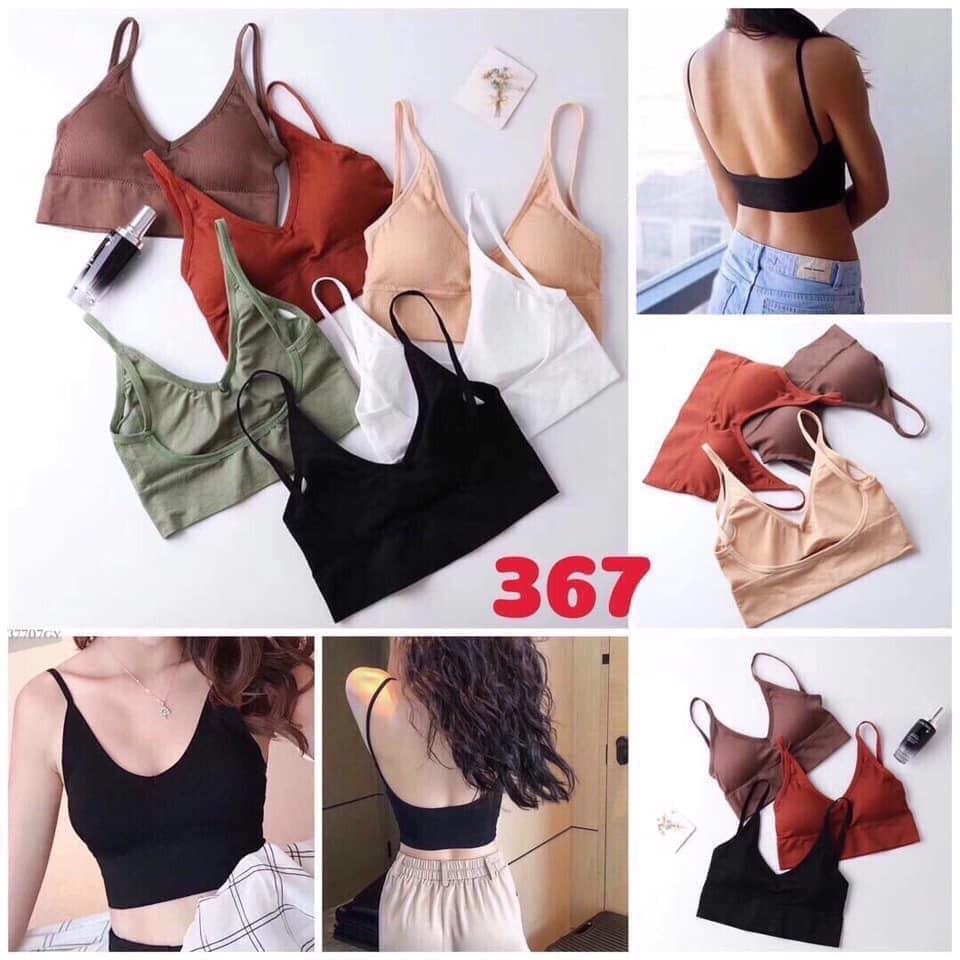 Áo Lót Nữ Bra Hở Lưng Gân Tăm ️ ️ Dáng Chữ U Siêu Hot Bền Đẹp