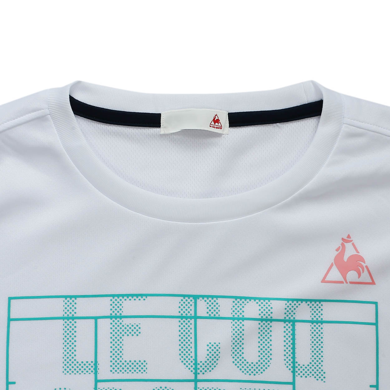 Áo T-Shirt le coq sportif nam QTMPJA06-WHT