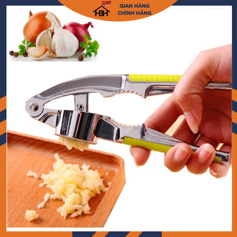 Dụng Cụ Băm, Ép Và Đập Dập Hành Tỏi, cua ghẹ Đa Năng Bằng Inox