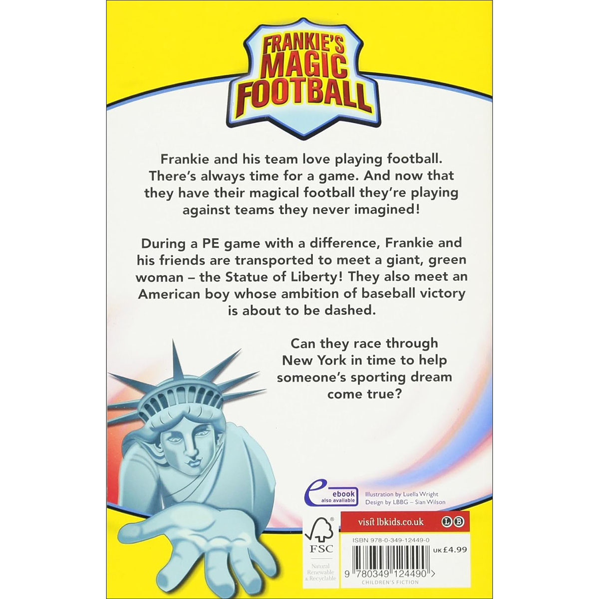 Frankie'S Magic Football: Frankie'S New York Adventure