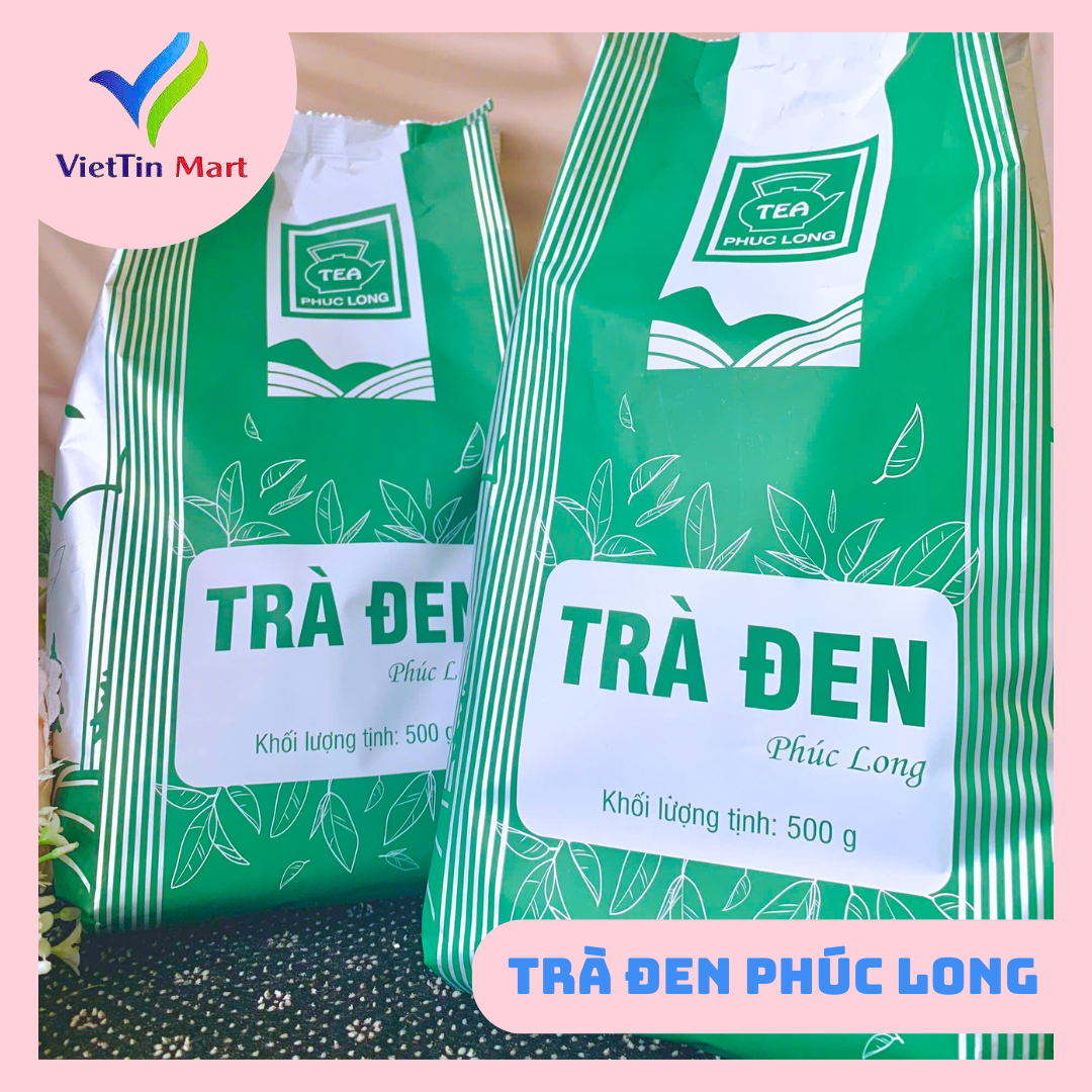 Trà Đen Phúc Long Pha Trà Sữa Túi 500g