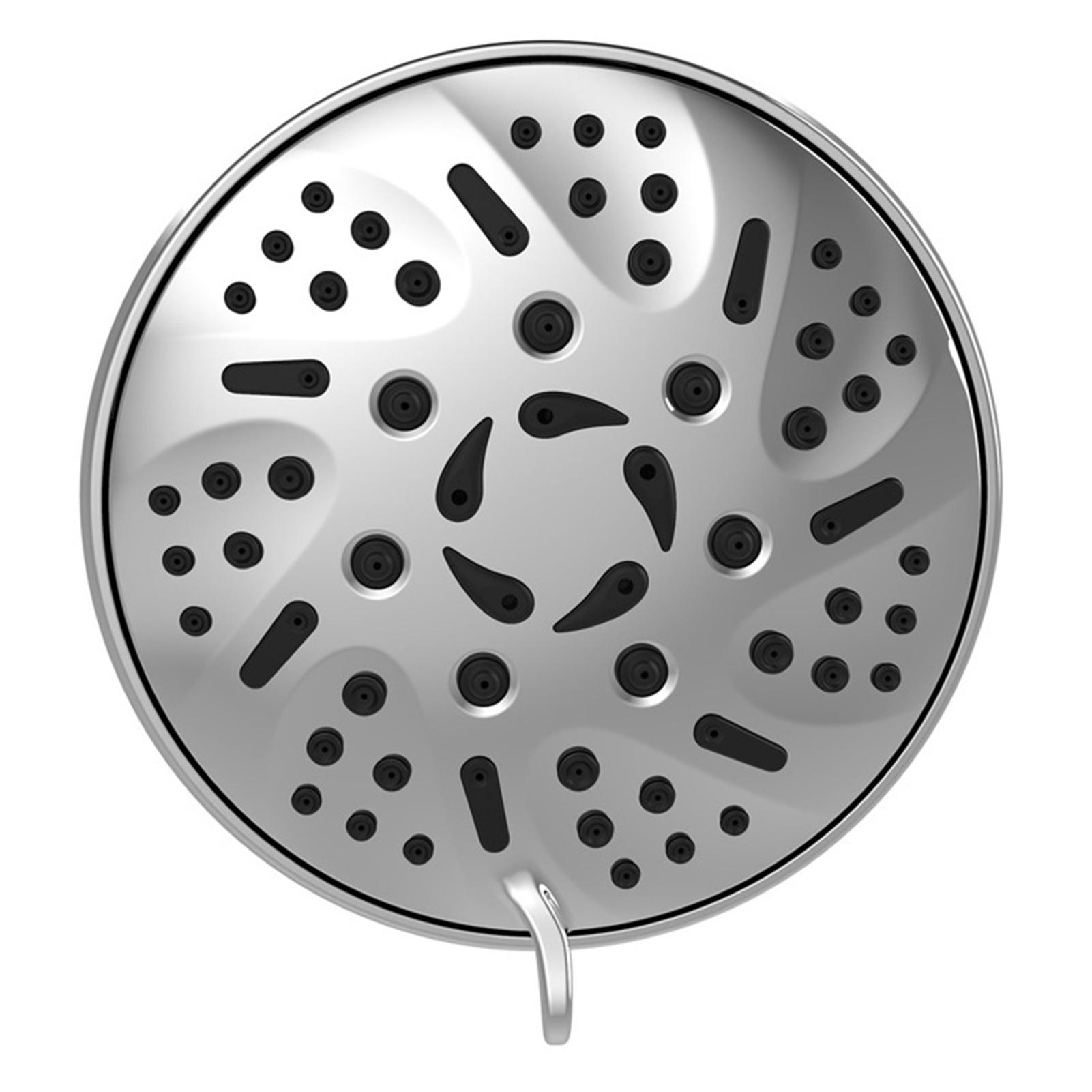 Đầu vòi hoa sen phun mưa 4,5 inch,áp suất cao có thể điều chỉnh với 9 cài đặt, bằng chất liệu thép không gỉ chất lượng cao