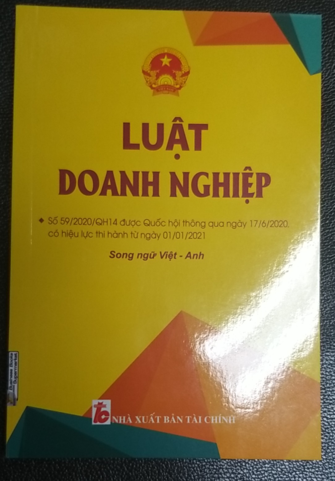 Luật Doanh Nghiệp Song Ngữ Việt-Anh