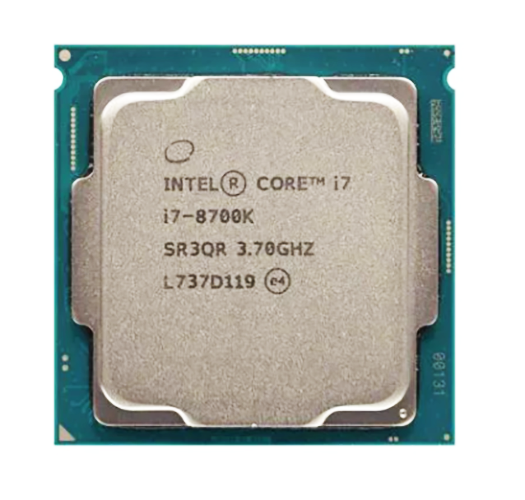 Bộ Vi Xử Lý CPU Intel Core I7-8700K (3.70GHz, 12M, 6 Cores 12 Threads, Socket LGA1151-V2, Thế hệ 8) Tray chưa Fan - Hàng Chính Hãng