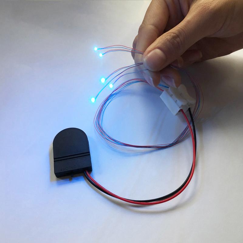 2/5 CHIẾC CR2032 Nút Đồng Xu Ổ Cắm Pin Hộp Đựng Hộp Lưu Trữ Pin Tự Làm Chất Lượng Cao Với Công Tắc BẬT-TẮT Hộp Pin 3V Màu sắc: 5 CHIẾC Màu Trắng