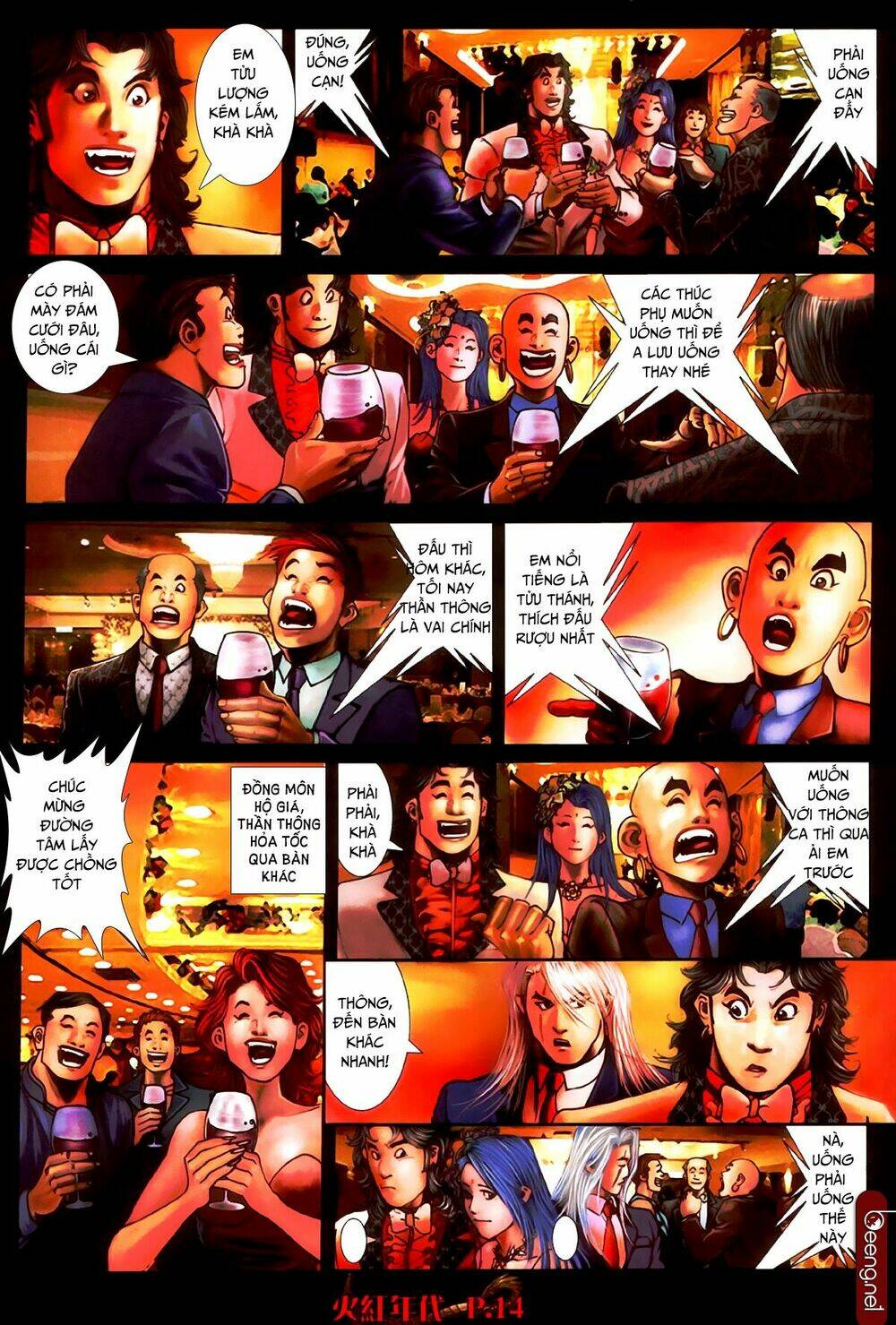 hỏa hồng niên đại hắc cốt đường chapter 485 13