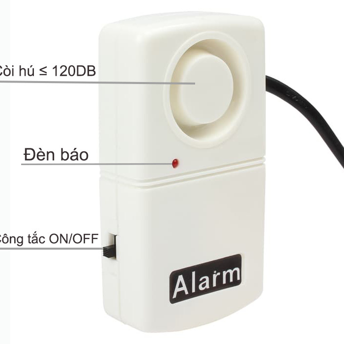 Báo động mất điện cắt dây điện 220V