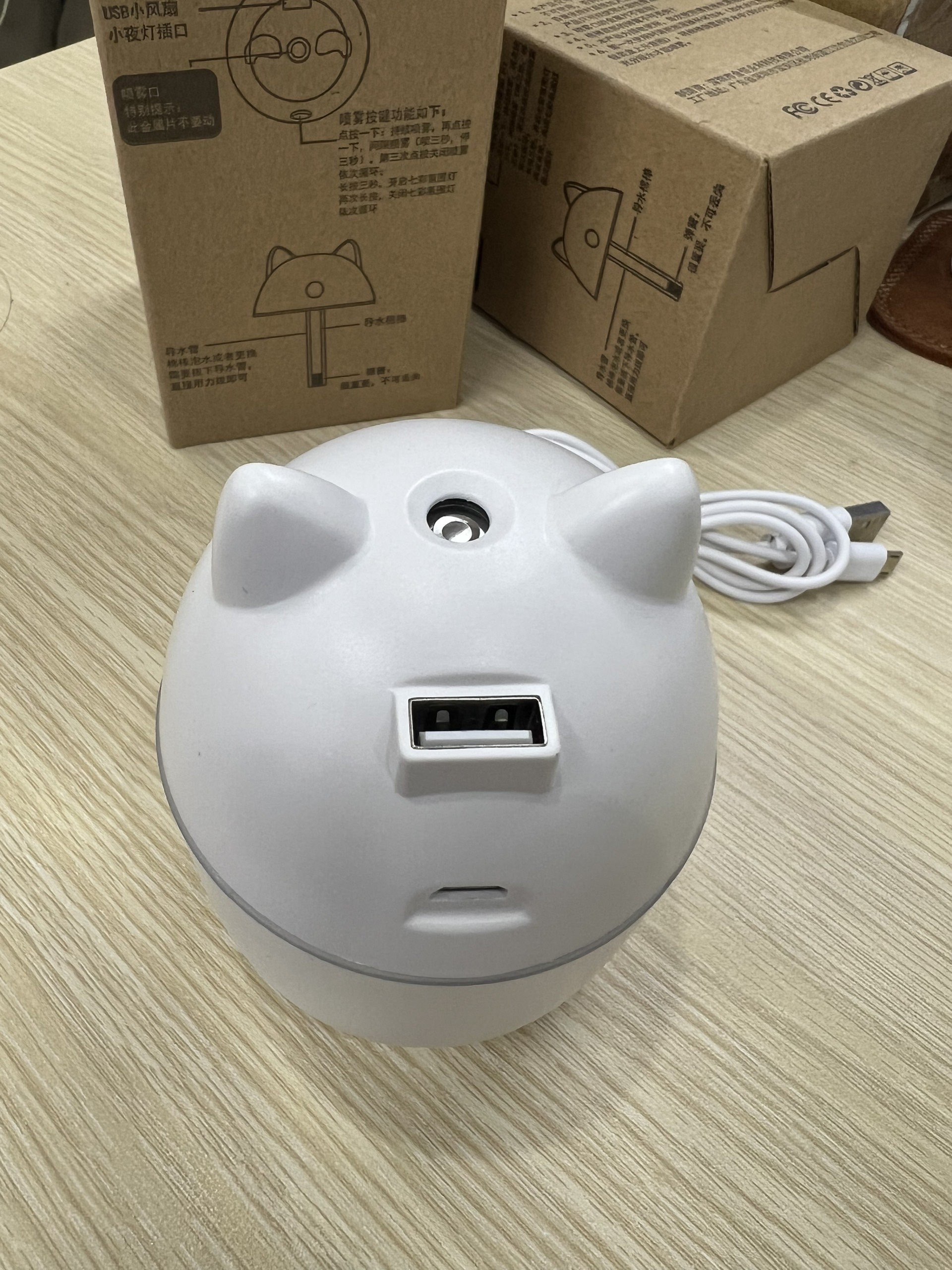 Máy phun tinh dầu mini USB lõi bông