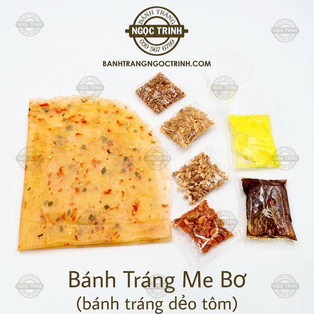 Bánh tráng me bơ loại bánh tráng dẻo tôm (5 Túi) Bánh tráng Ngọc Trinh