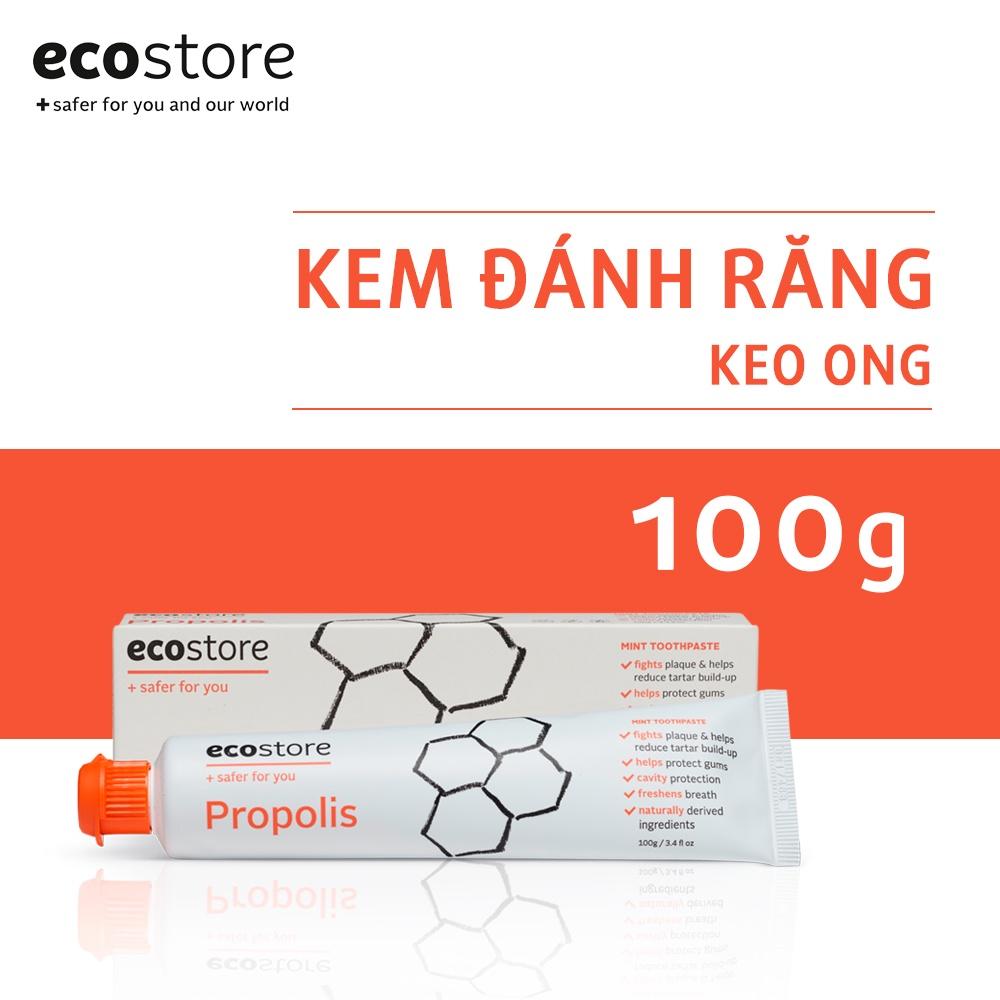 Ecostore Kem đánh răng keo ong gốc thực vật 100g (Toothpaste Propolis