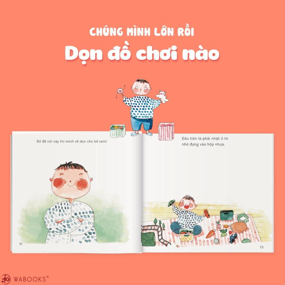 Chúng mình lớn rồi Ehon dành cho trẻ từ 3 - 6 tuổi - Bản Quyền