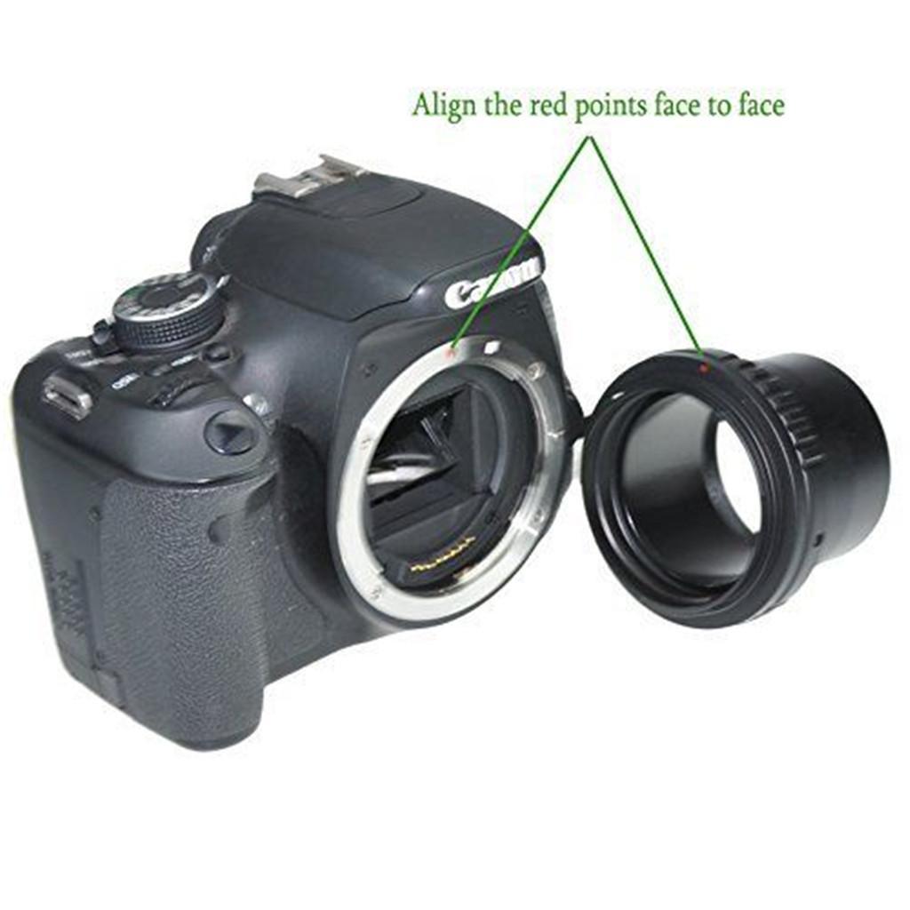 2 Inch 50.8mm Telescope Camera Adapter M42*0.75 for Canon EOS Rebel SLR/DSLR