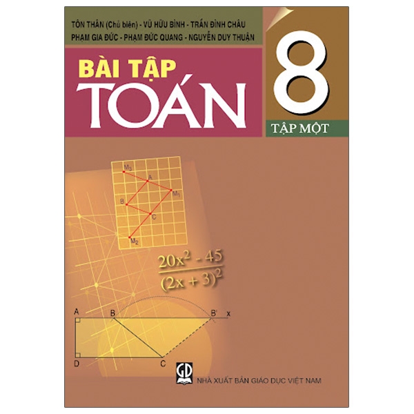 Bài Tập Toán 8 - Tập 1 (2021)