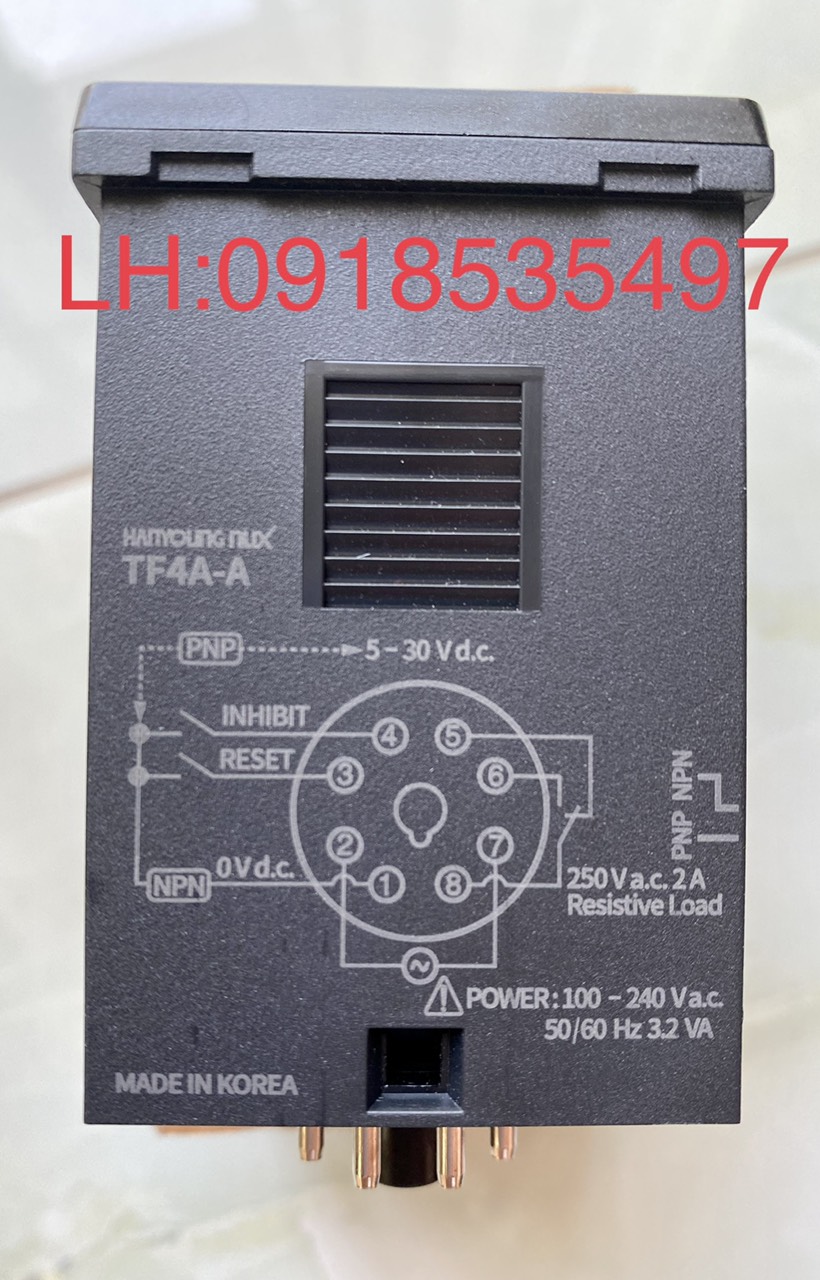 ĐỒNG HỒ CÀI ĐẶT THỜI GIAN TF4A-A