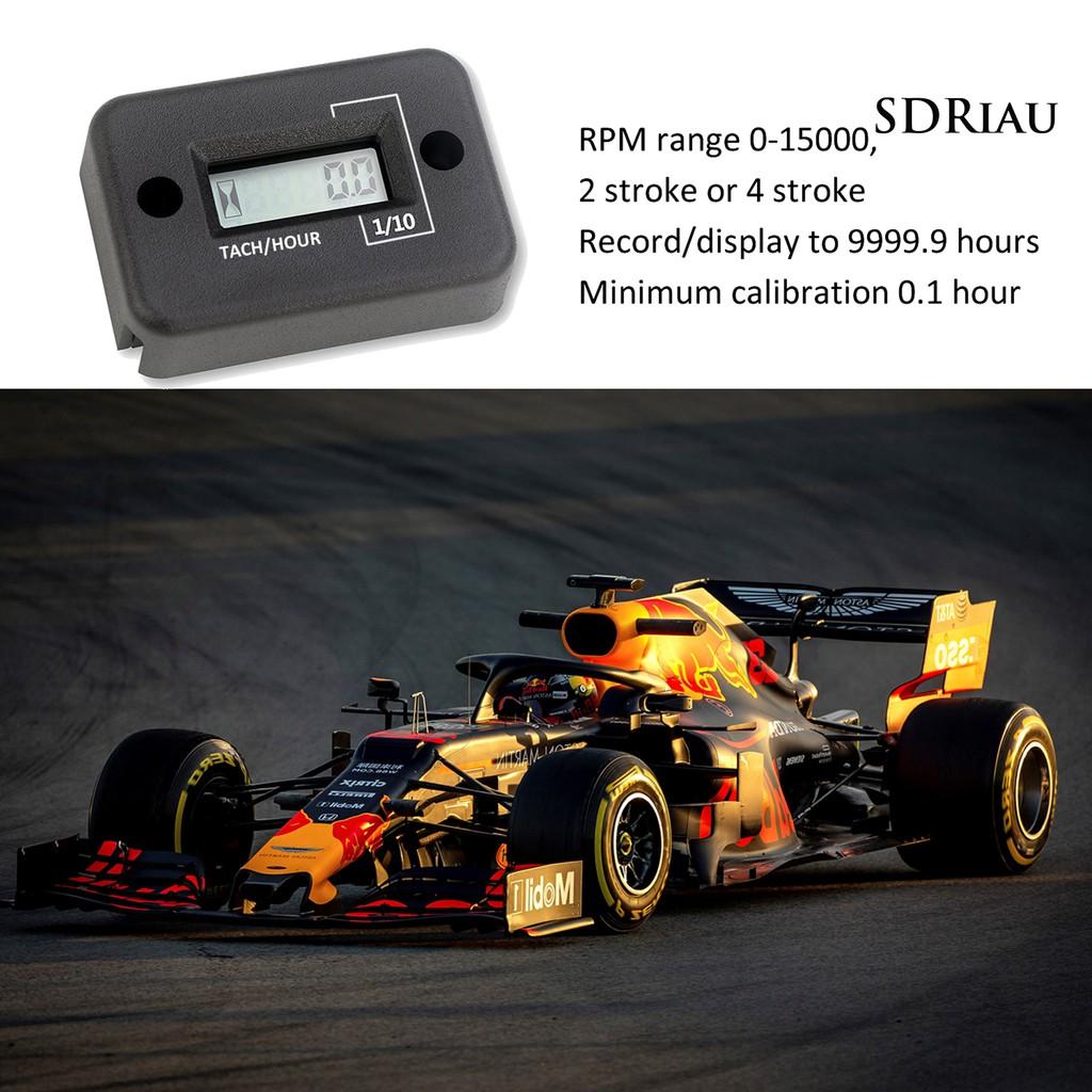 Đồng Hồ Đo Tốc Độ Kỹ Thuật Số Màn Hình Lcd Cho Xe Mô Tô