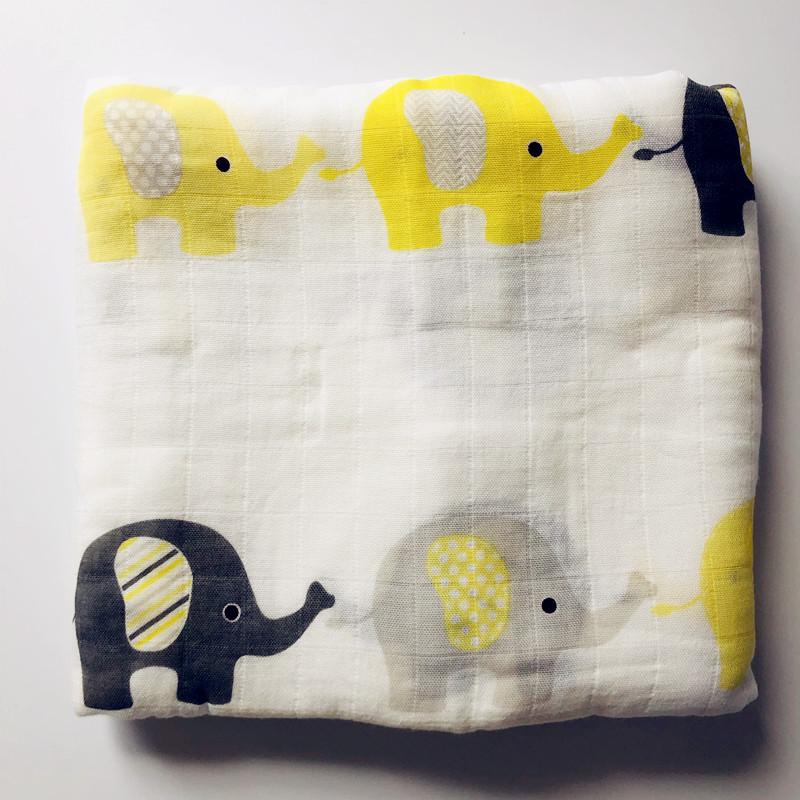 2 cái/cặp bé chăn Cotton Muslin Đầm chăn chất lượng tốt hơn Aden Anais tắm Bộ Chăn Trẻ Sơ Sinh Bọc