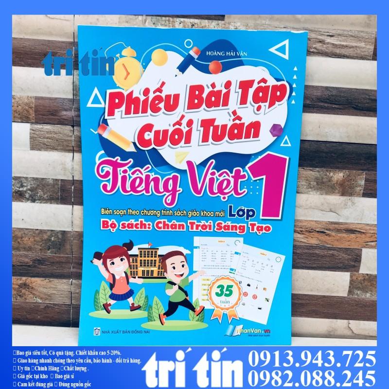PHIẾU BÀI TẬP CUỐI TUẦN MÔN TIẾNG VIỆT LỚP 1THEO CHƯƠNG TRÌNH MỚI