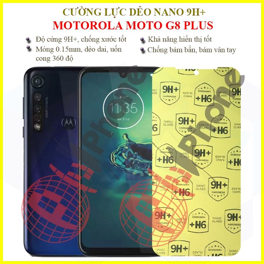 Dán cường lực dẻo nano dành cho Motorola Moto G8 Plus