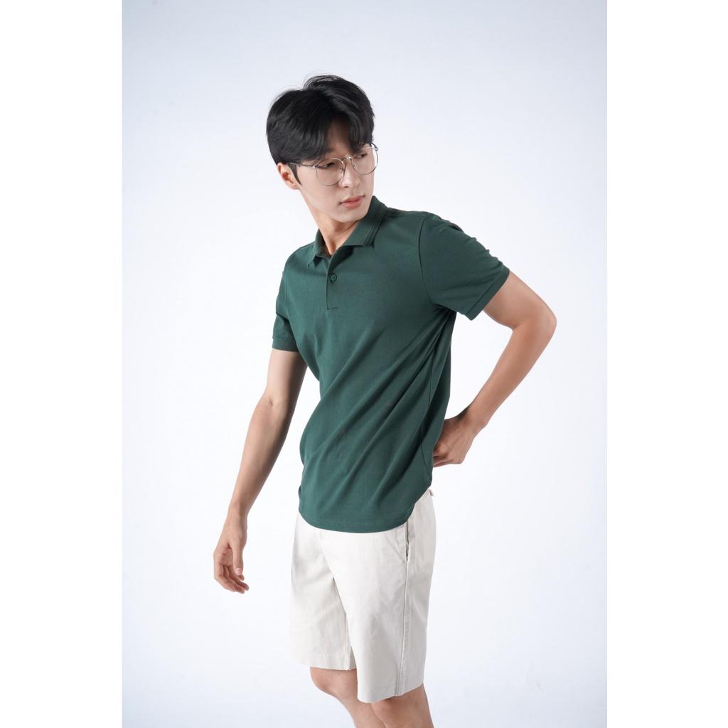 ÁO POLO NAM FITTED FORM chất cotton cao cấp - 10S21POL027 LASTORE MENSWEAR