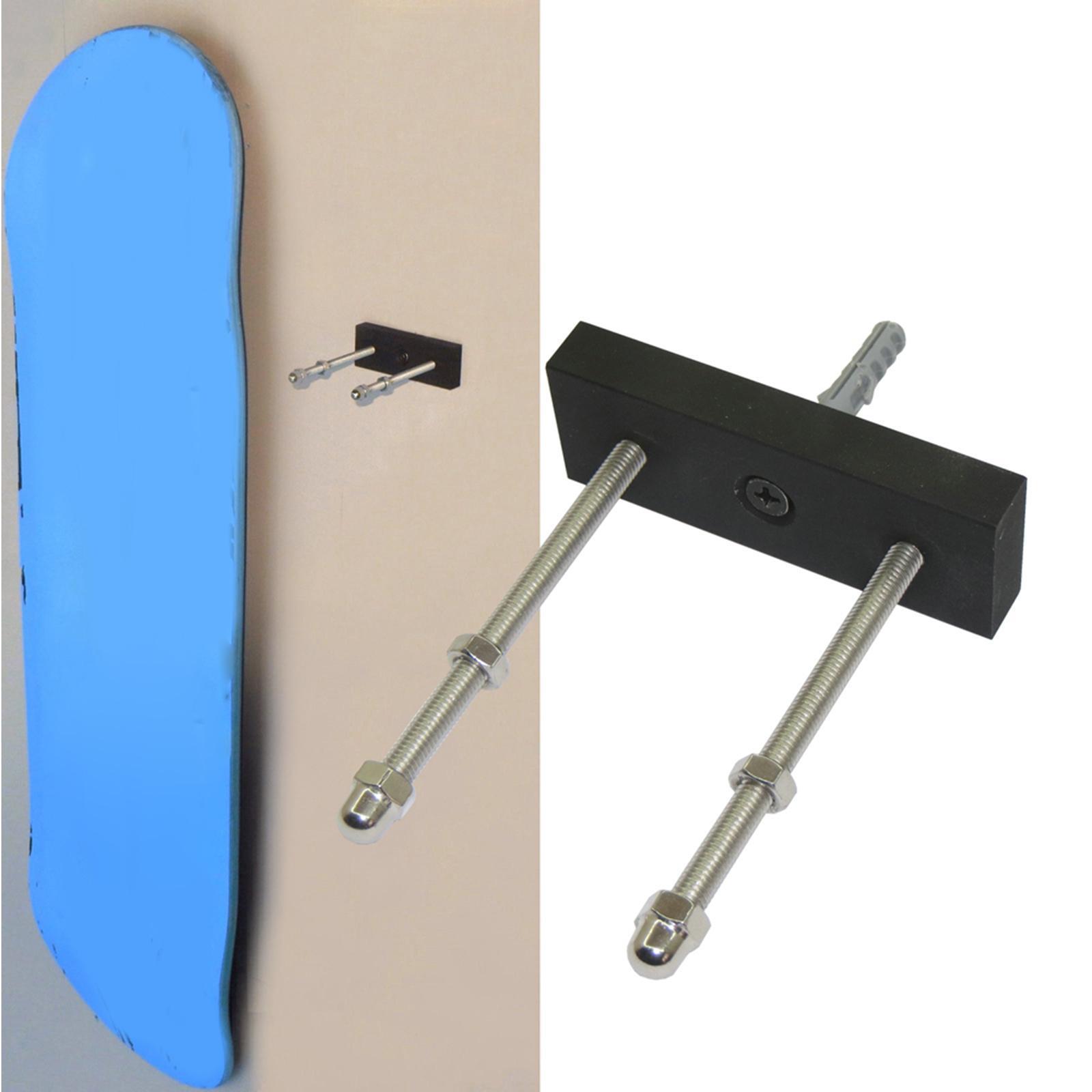 Skateboard Wall Mount Longboard Decks Display Rack Storage Holder Bracket