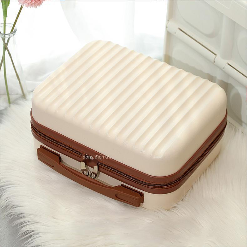 Hộp đựng mỹ phẩm xách tay 14 inch được ưa chuộng nhất vali du lịch du lịch đơn giản hộp bảo quản sản phẩm chăm sóc da dung tích lớn hộp quà tặng