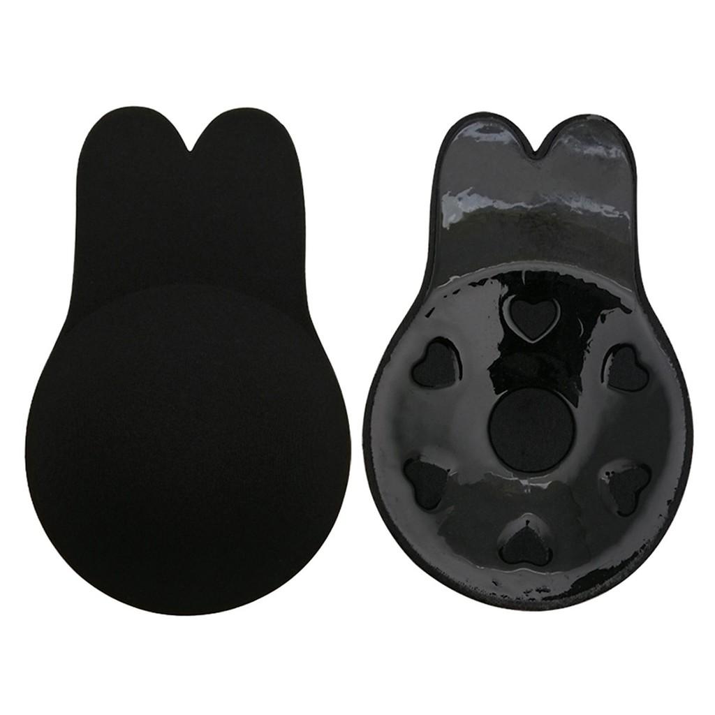 Miếng dán ngưc silicon vải tai thỏ nâng ngực loại sử dụng đươc nhiều lần