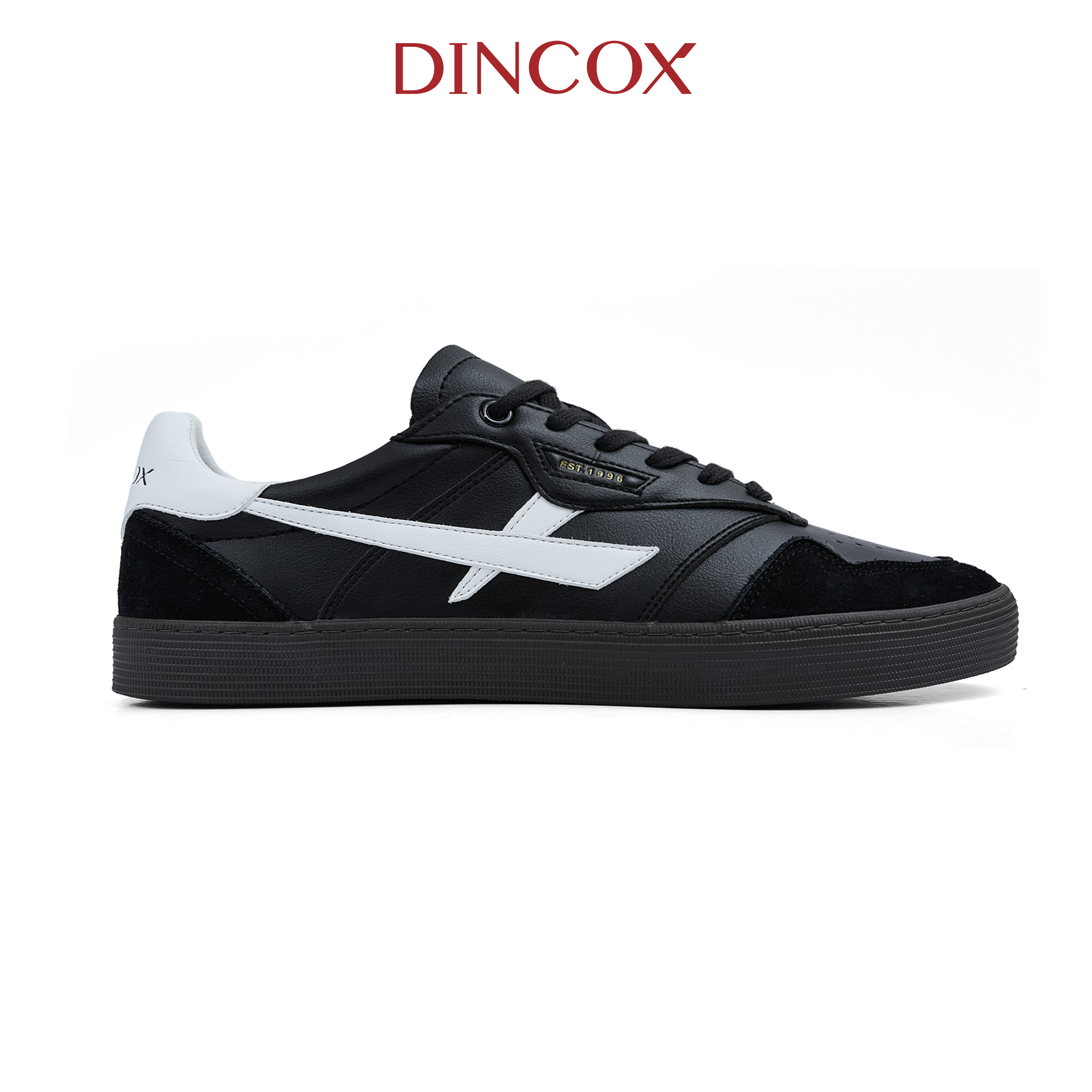 [NEW ARRIVAL] Giày Sneaker Nam Nữ DC48 SHADOW MOVE Dincox Shoes Đế Bằng - Da phối Suede Cao Cấp
