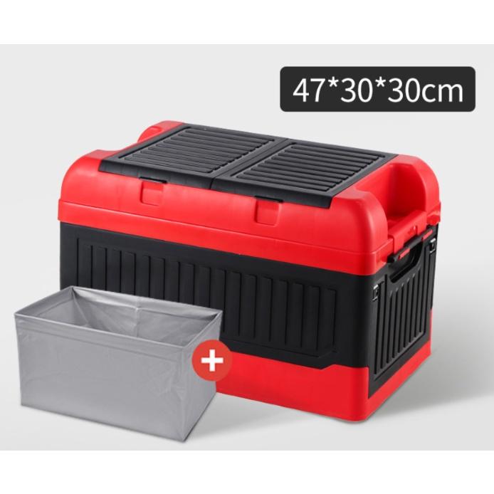 Thùng đựng đồ cốp xe ô tô xếp gọn dễ dàng với 2 dung tích 30L và 55L tiết kiệm tối đa không gian cốp xe ô tô - 42 lít