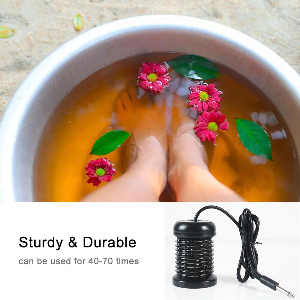 Đầu ion thay thế cho máy ngâm chân chăm sóc sức khỏe, sử dụng được 40-70 lần