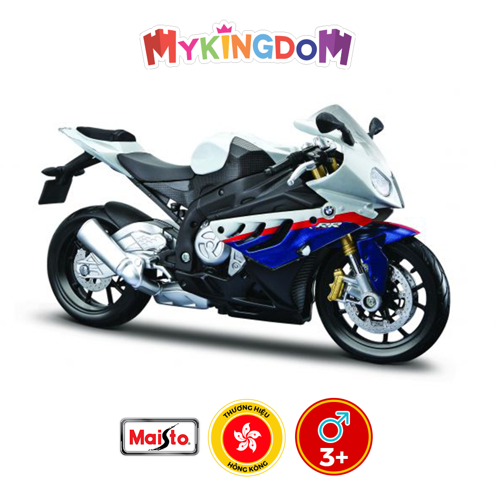 Mô hình MAISTO mô tô 1:12 dòng BMW S 1000 RR 10042/MT31101