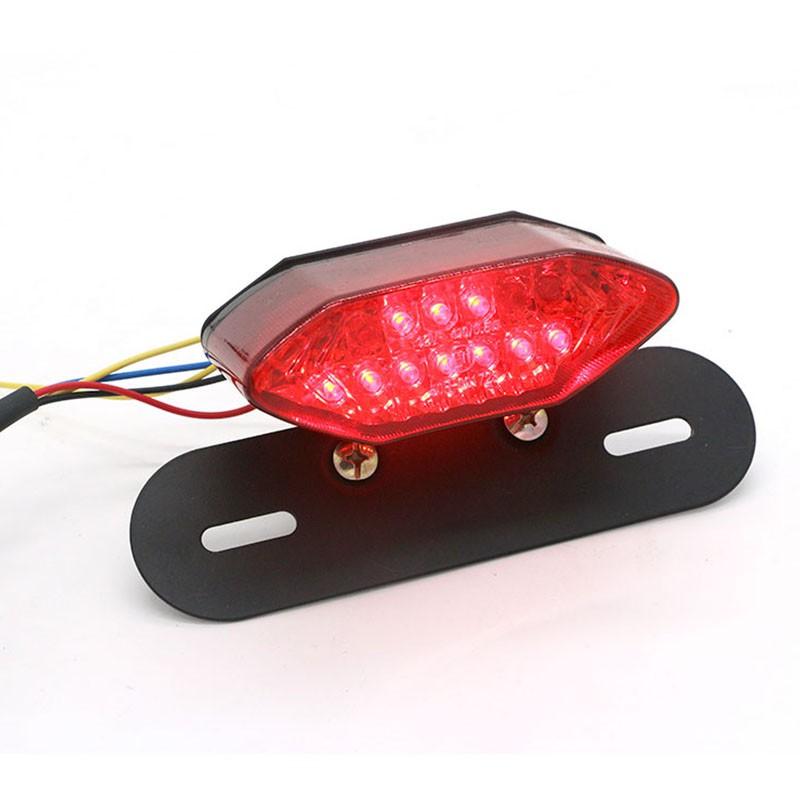 Đèn LED báo tín hiệu gắn đuôi xe Harley Cafe Racer Honda KTM z1000