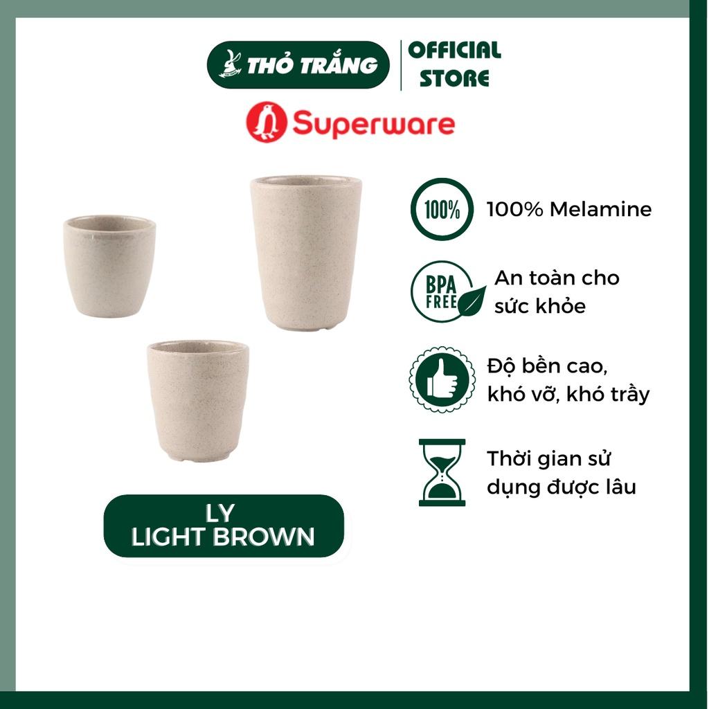 Ly Uống Nước Nhựa Nhám Melamine Superware Thái Lan Cao Cấp