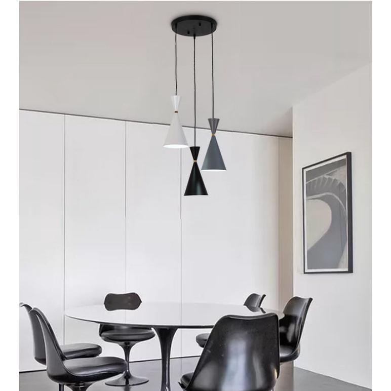 Bộ đèn thả chùm OLASIA tiểu màn thầu phong cách hiện đại, cá tính