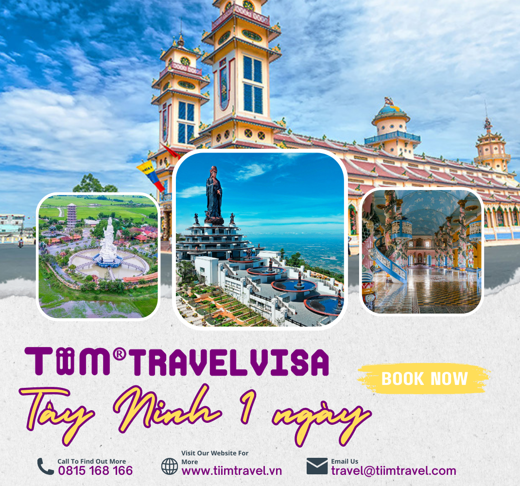 TOUR TÂY NINH - NÚI BÀ 1 NGÀY - XE LIMOUSINE