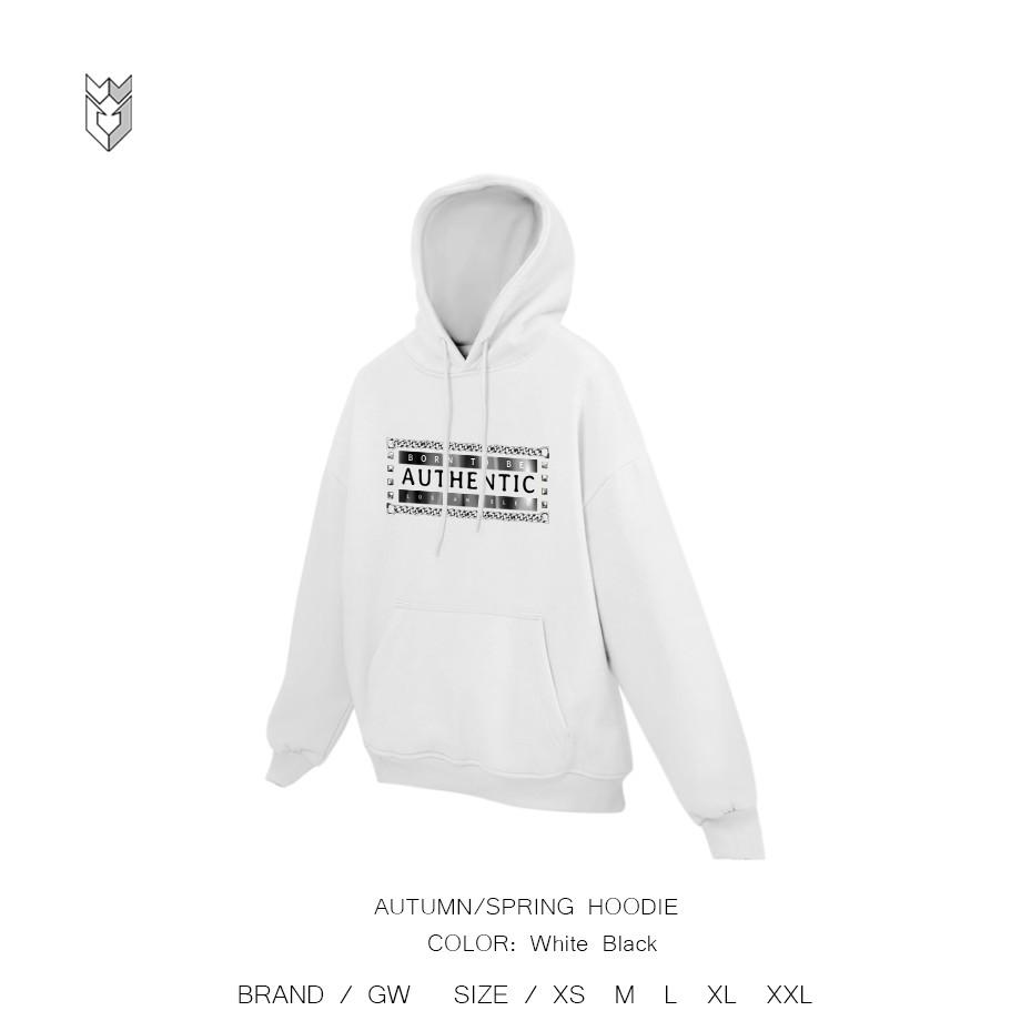 Áo nỉ Hoodie form rộng AU.TH nam nữ cực đẹp - GW Shop