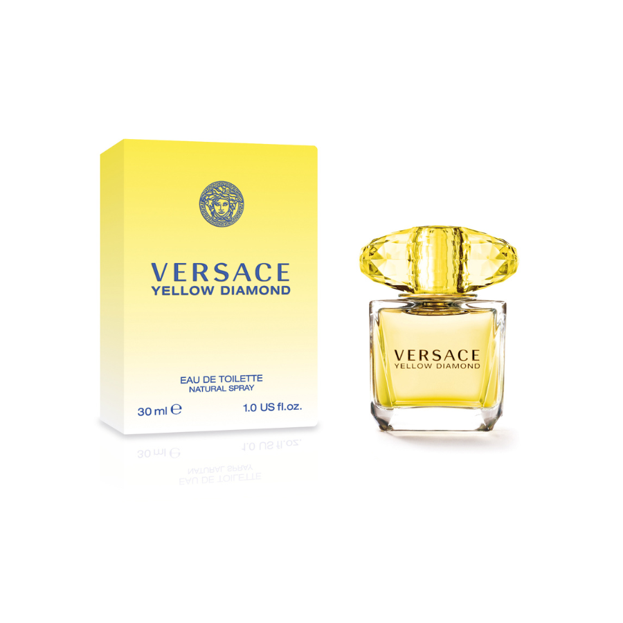 Nước hoa nữ cao cấp VERSACE Yellow Diamond EDT (30ml, 50ml, 90ml) hương Cam Chanh - Hoa thơm mát sang trọng