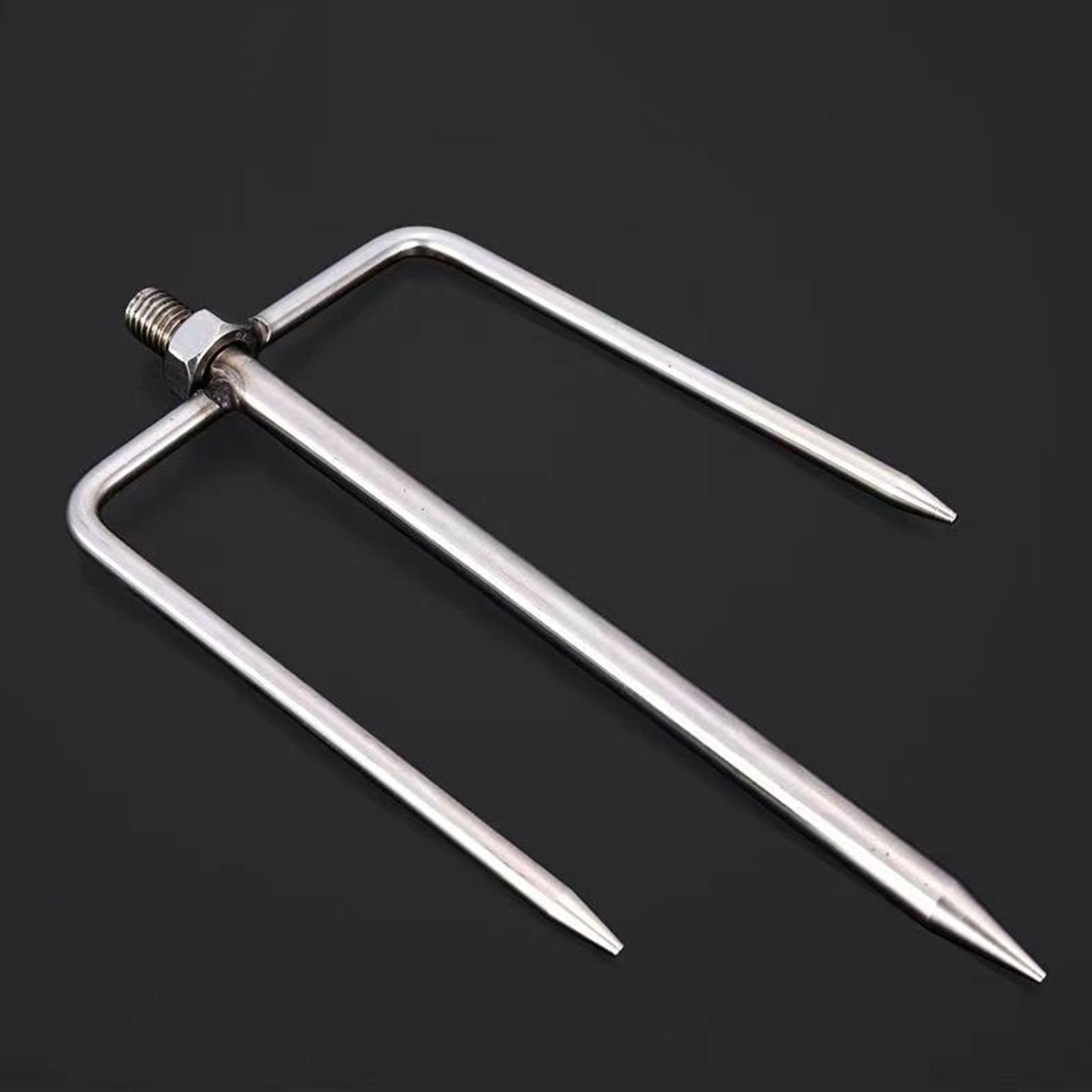 Parasol Base Mount with 3 Portable Umbrella Stand Holder for Park Sand