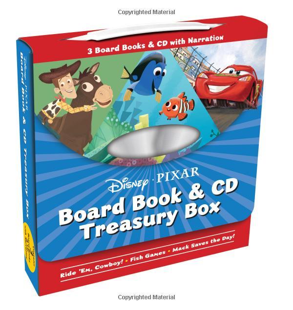 Disney Pixar Board Book &amp; CD Treasury Box