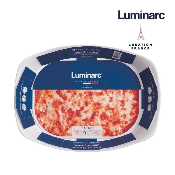 Khay Nướng Thủy Tinh Luminarc Smart Cuisine Chữ Nhật 34x25cm - P4027