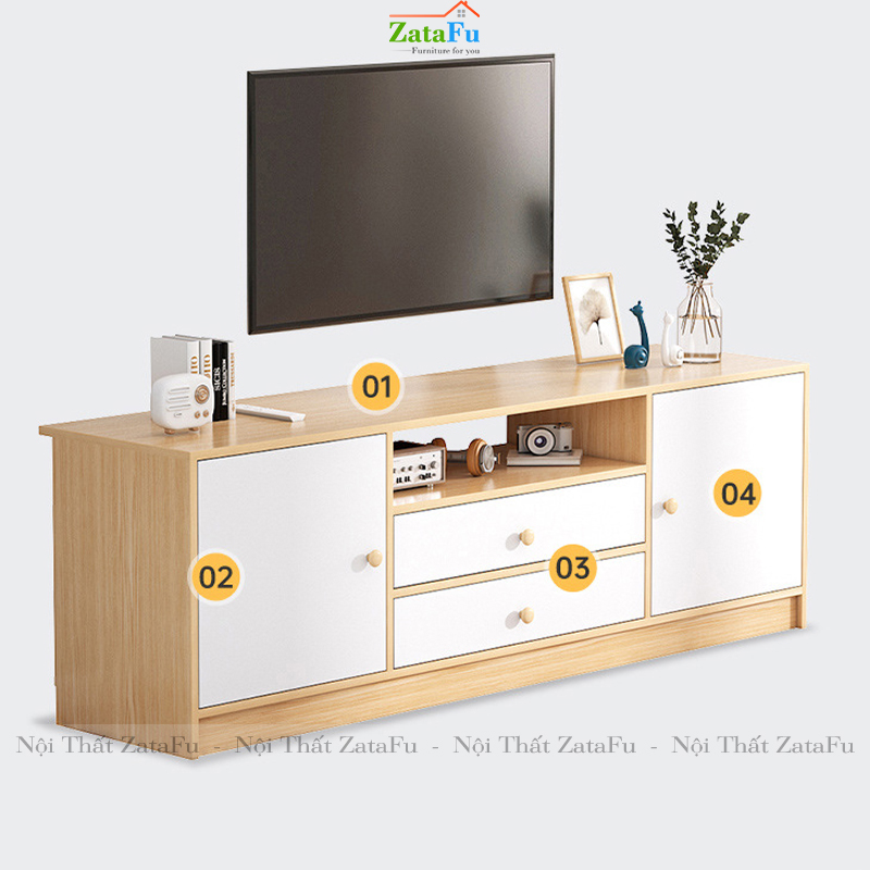 Tủ Để Tivi Kích Thước Lớn KTV-06 ZataFu
